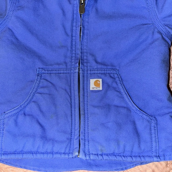 Toddler Carhartt Winter Coat - 2T - Blue - Picture 6 of 7